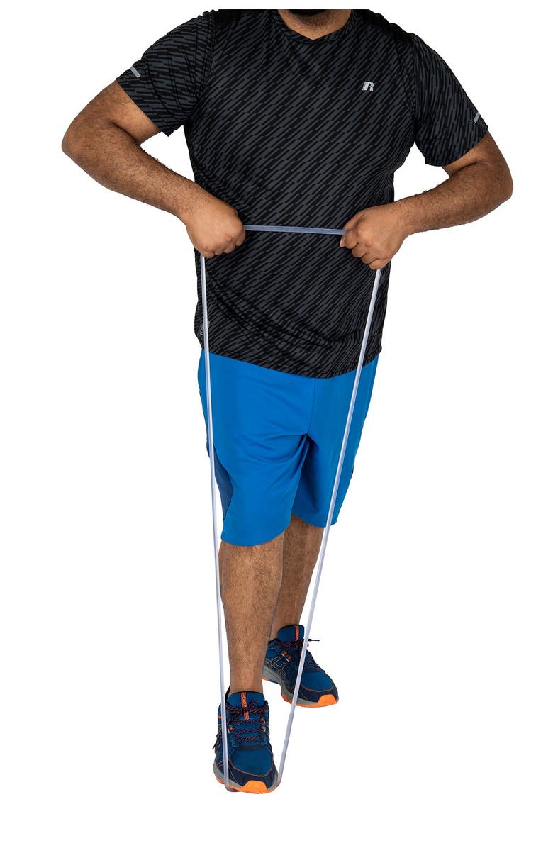 MIND READER O-Shape Rubber Resistance Band Chest Expander, Main, color,