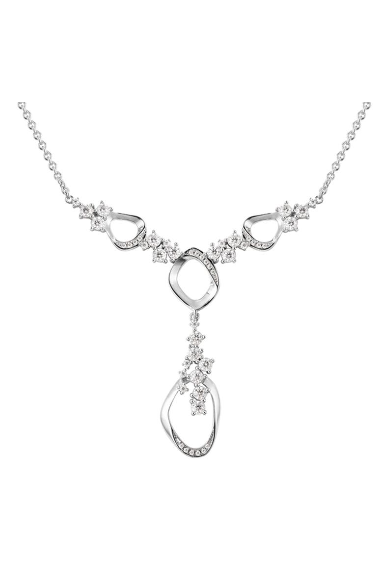 Lucy Quartermaine Volcan Neklace, Main, color, Sterling Silver
