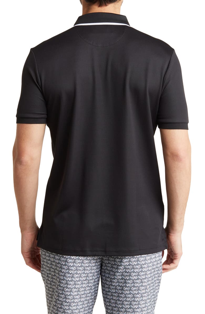 Original Penguin Earl Tipped Polo, Alternate, color, Caviar