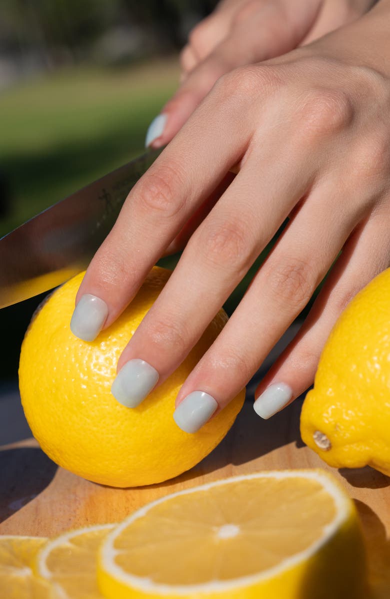 heyhae Hey, Baby Breeze Sun-Cured Gel Nail Strips, Alternate, color, Blue/Blue