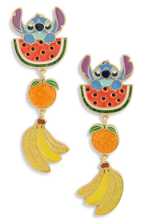 Stitch Fruit Drop Earrings