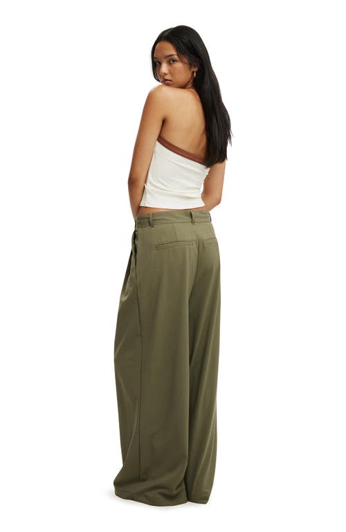 COTTON ON IZZY PLEATED SUITING PANT 
