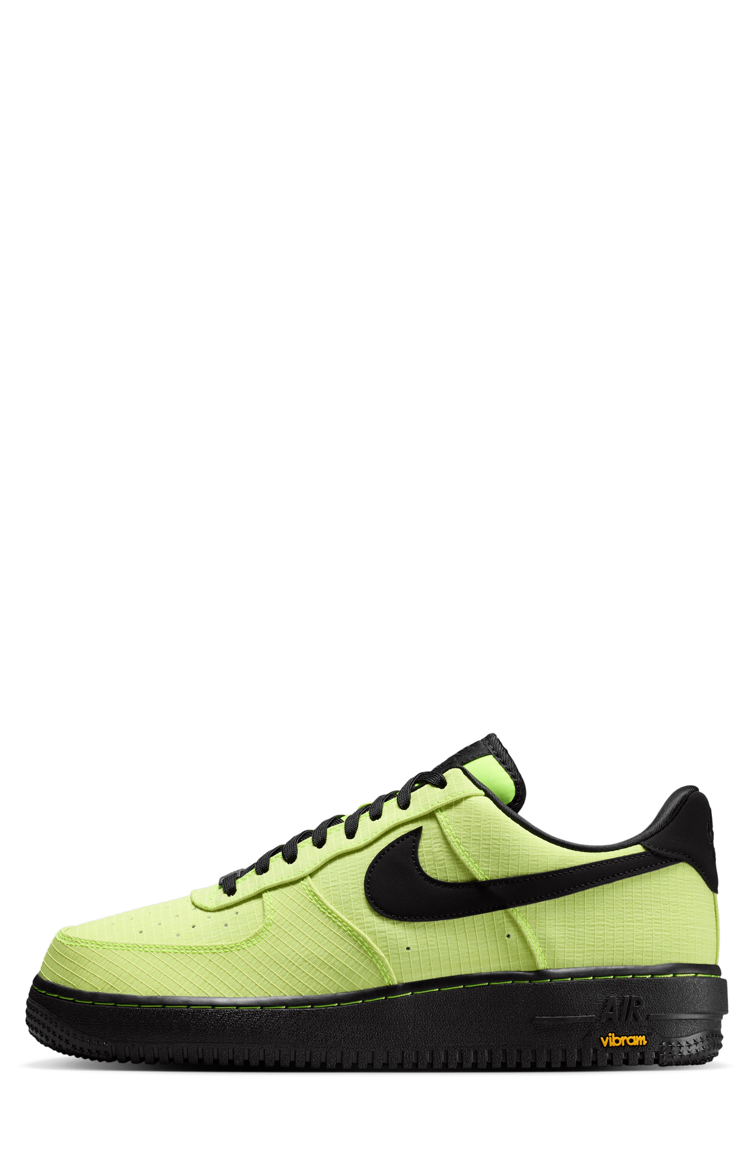Air Force 1 '07 LX Vibram® Basketball Sneaker, Alternate, color, VOLT/ BLACK/ YELLOW