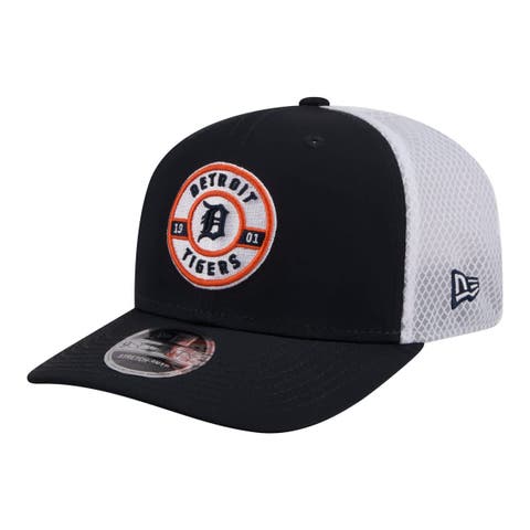 Men's New Era Navy Detroit Tigers Active 9SEVENTY Adjustable Trucker Hat