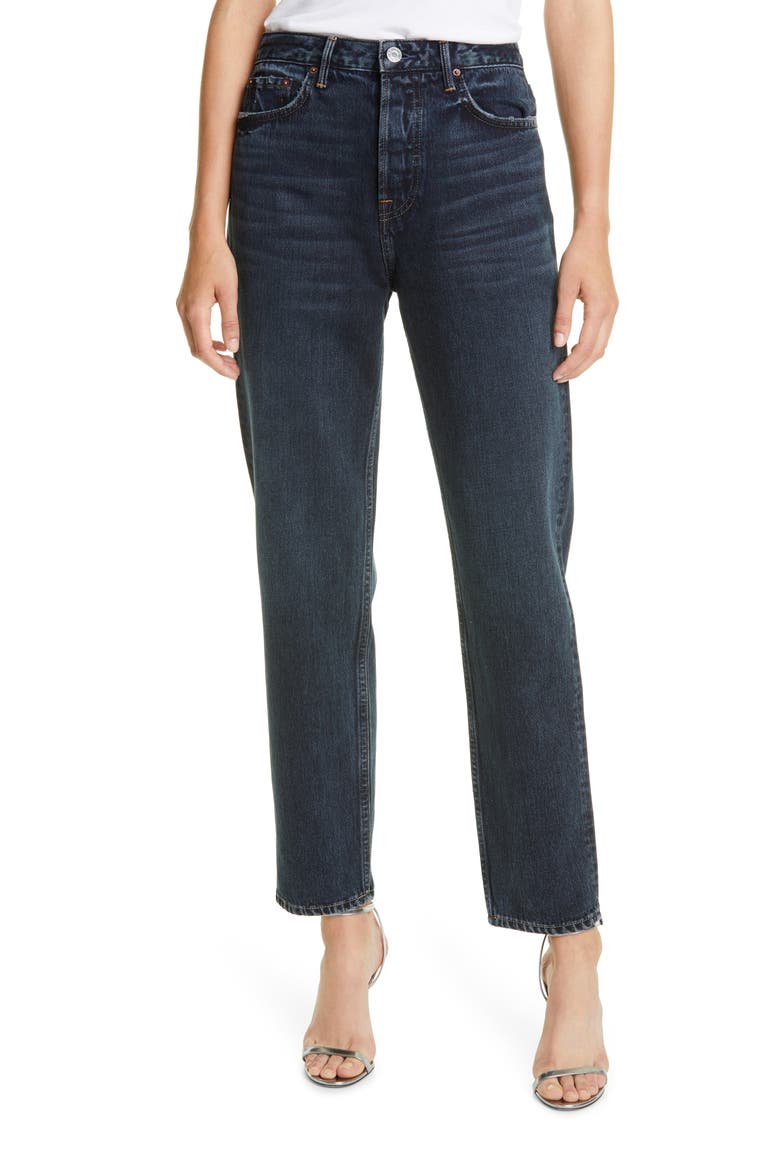 Devon High Rise Relaxed Fit Jeans, Main, color, INTO THE ABYSS