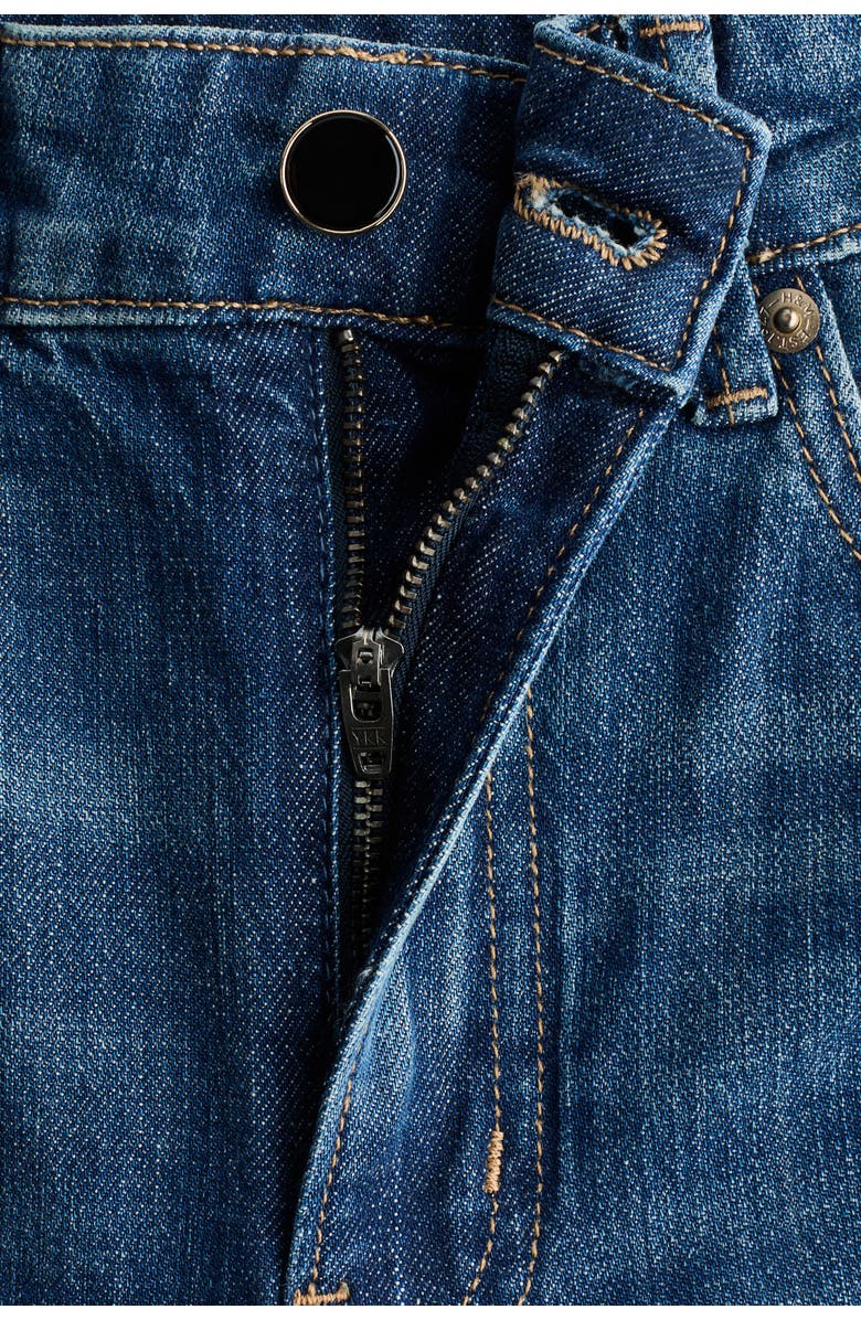 H&M Wide High Jeans, Alternate, color, Denim Blue