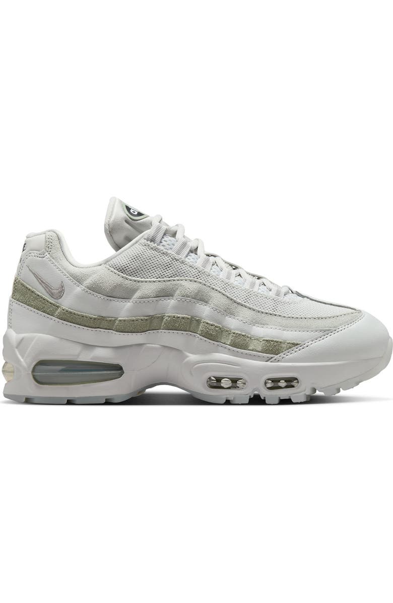 Nike Air Max 95 Sneaker, Alternate, color, Photon Dust/ Jade/ Silver