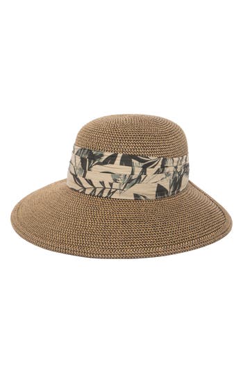 San Diego Hat Split Back Sun Hat In Multi