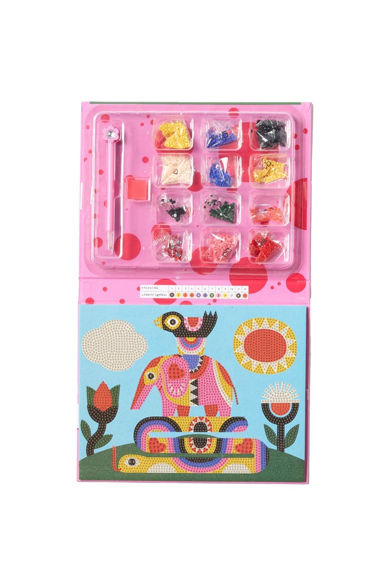 Sparkle Art, The Pyramid, DIY Bedazzled Artwork Craft Kit, Main, color, Multicolored