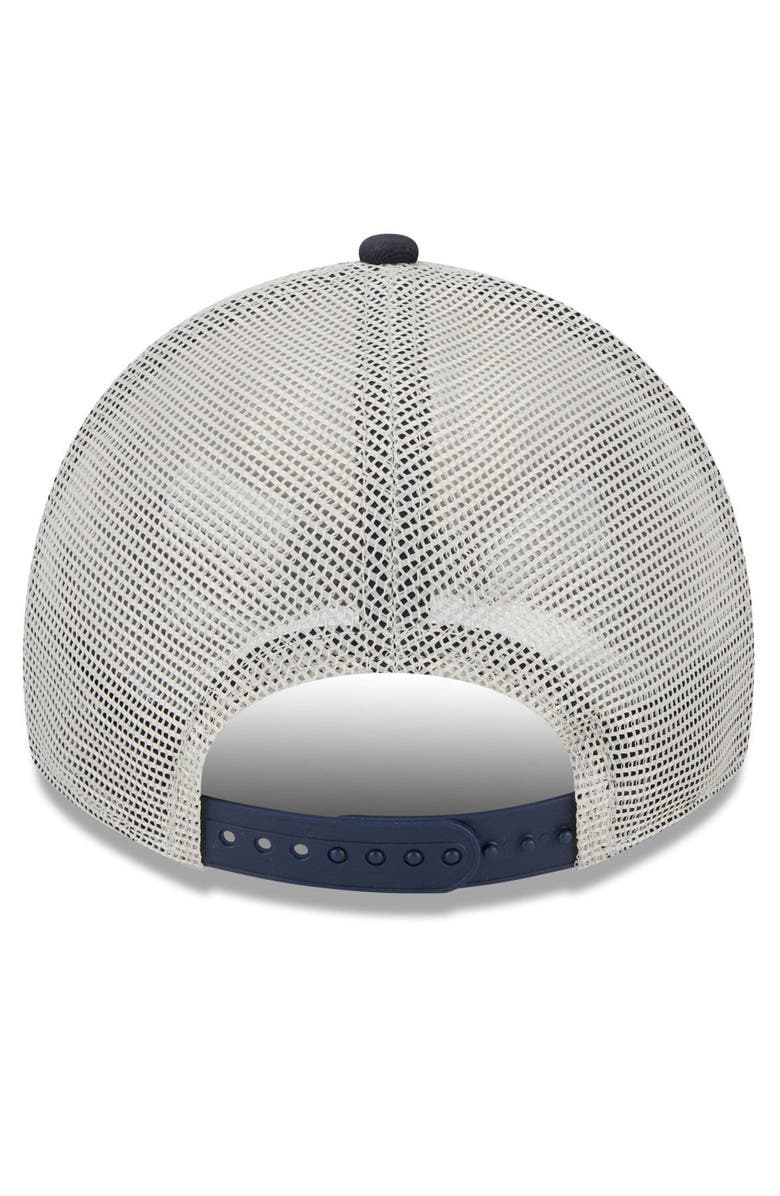 New Era Men's New Era Navy Houston Astros Property Trucker 9TWENTY Snapback Hat, Alternate, color,