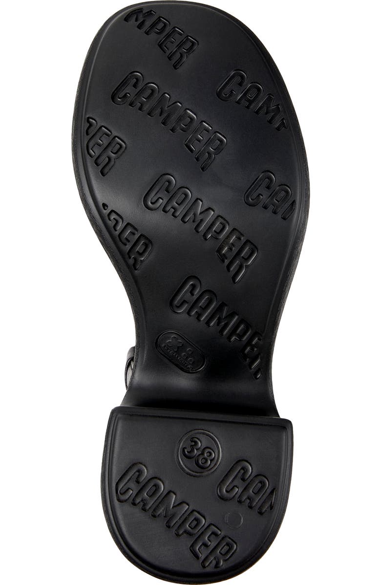 Camper Thelma Platform Slingback Sandal, Alternate, color, Black