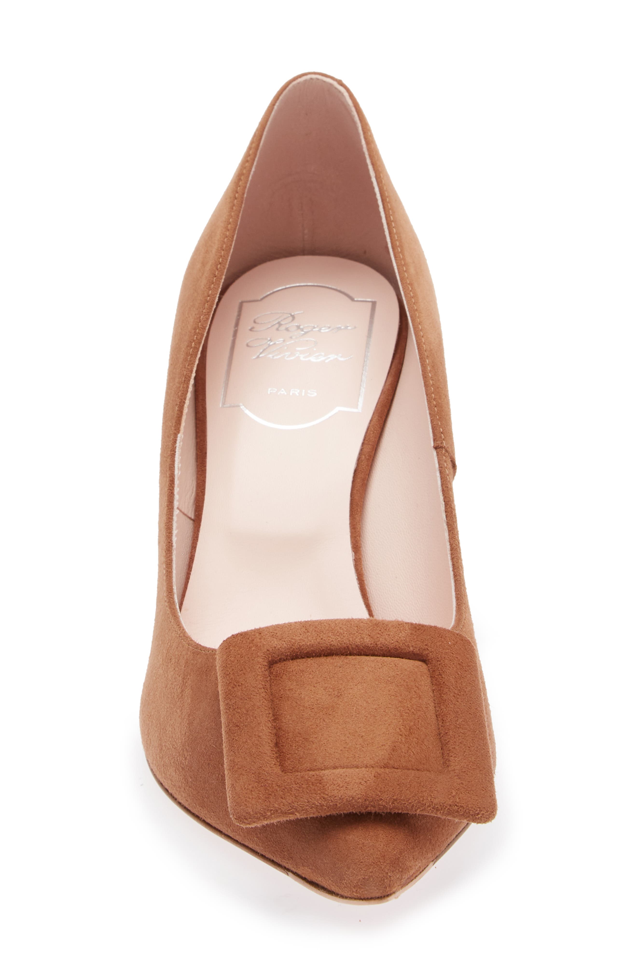 Viv in the City Pointed Toe Pump, Alternate, color, COGNAC