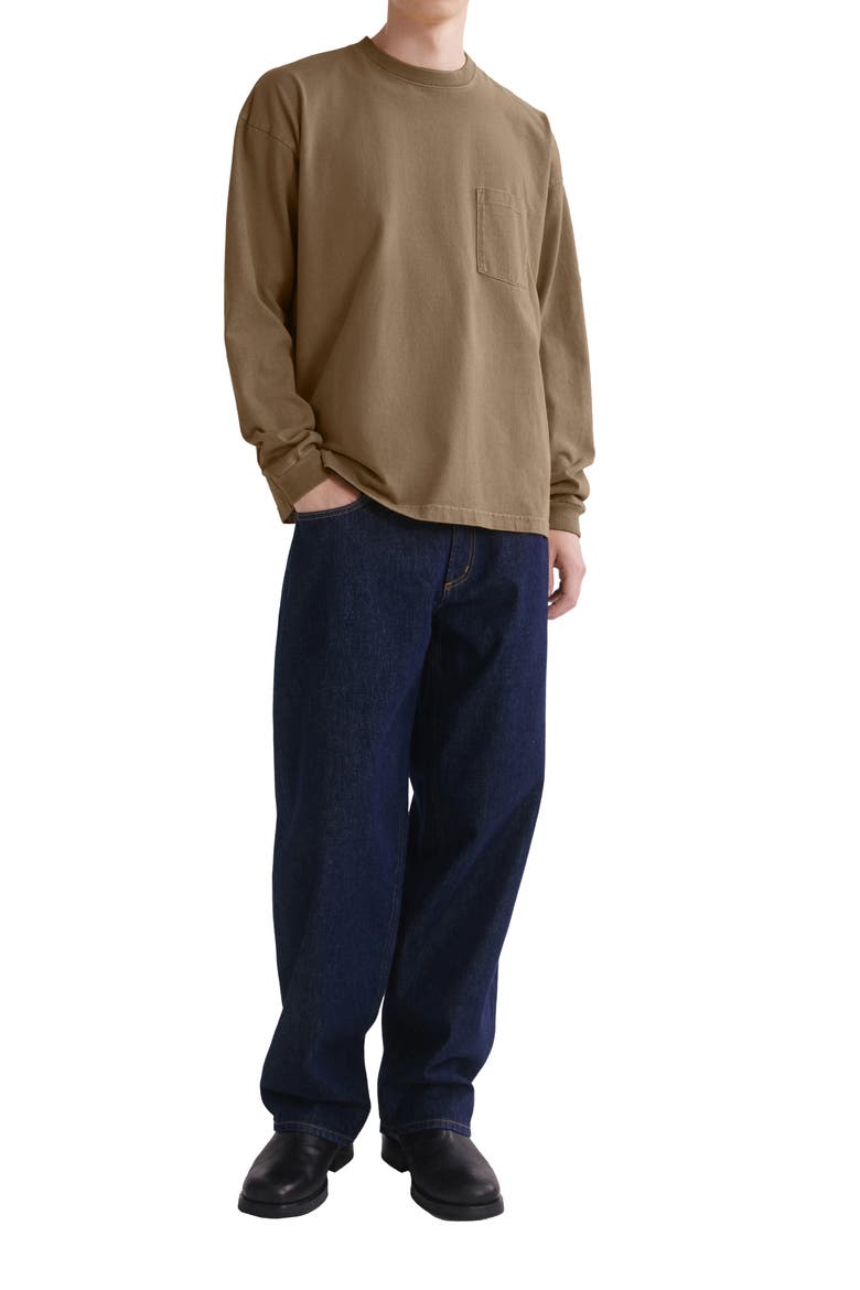 Lucan Long Sleeve T-Shirt, Alternate, color, TRAIL MD KHAKI