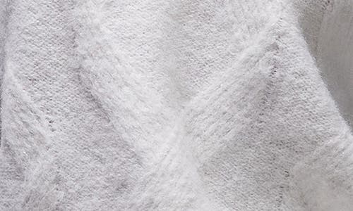 Topshop Oversize Off The Shoulder V-neck Sweater