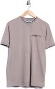 Cactus Man Tipped Textured Crewneck T-shirt