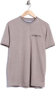 Cactus Man Tipped Textured Crewneck T-shirt