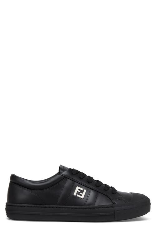 Shop Fendi Domino Sneaker In F0qa1 Nero