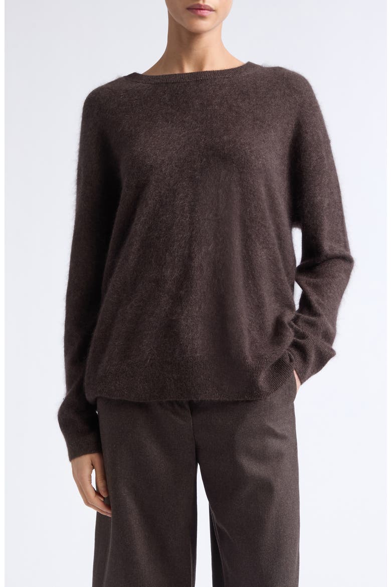 Chicca Cashmere Sweater, Main, color, BROWN