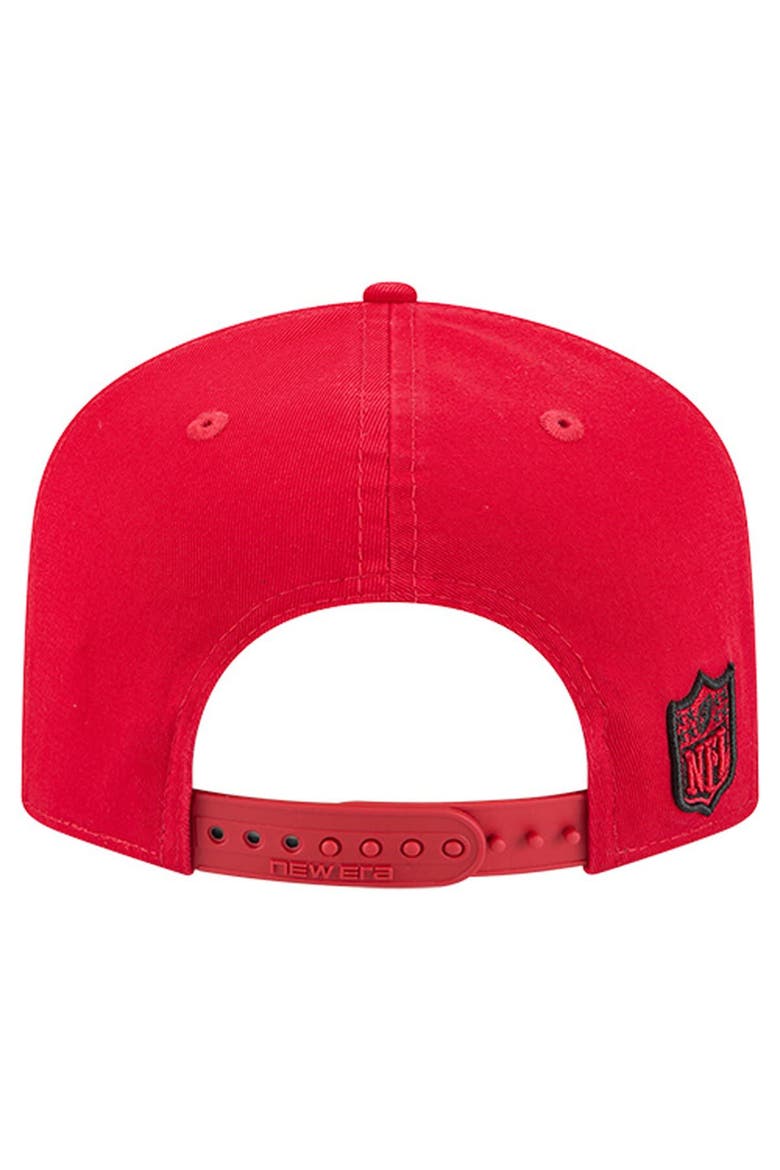 Men's New Era  Scarlet San Francisco 49ers Team 19TWENTY Adjustable Hat, Alternate, color, Scarlet