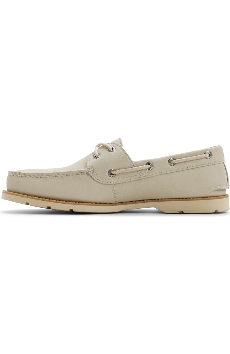 Sperry Leeward 2-Eye Boat Shoe, Alternate, color, Ivory