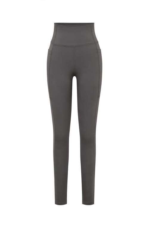 Losano Essential Pocket Legging In Gray
