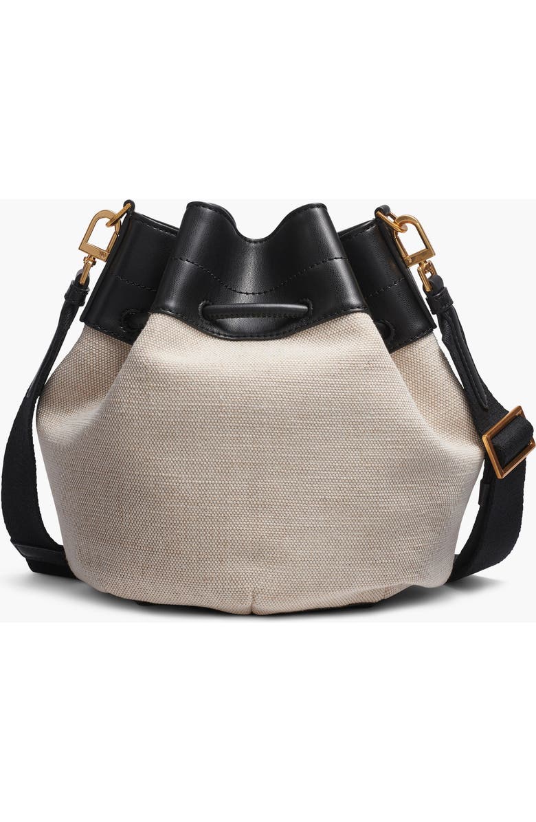 Donna Karan New York Weekend Bucket, Alternate, color, Natrl/Black