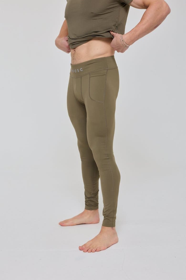 Elite Activewear Leggings - Khaki, Alternate, color, Khaki