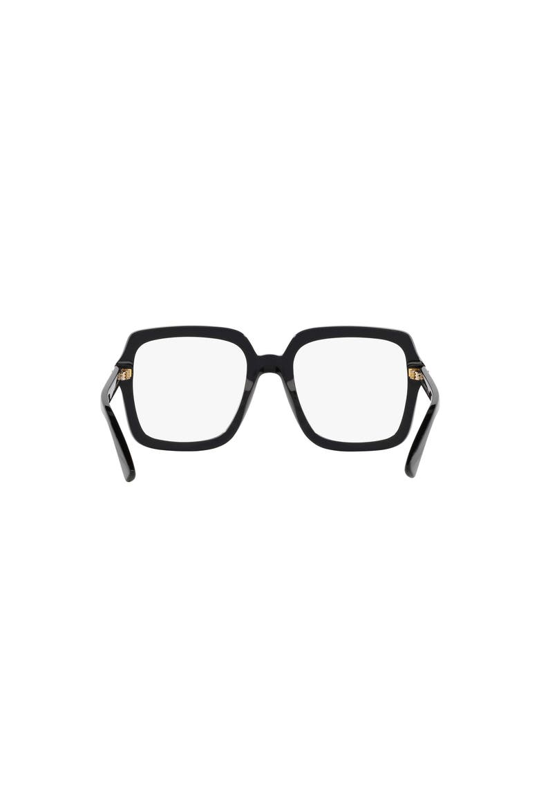 55mm Rectangle optical glasses, Alternate, color, Black