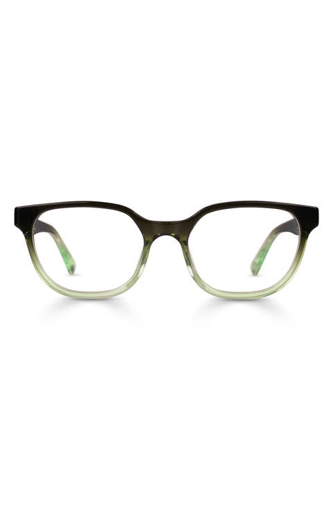 Miss Perception 52mm Cat Eye Reading Glasses (Wide)