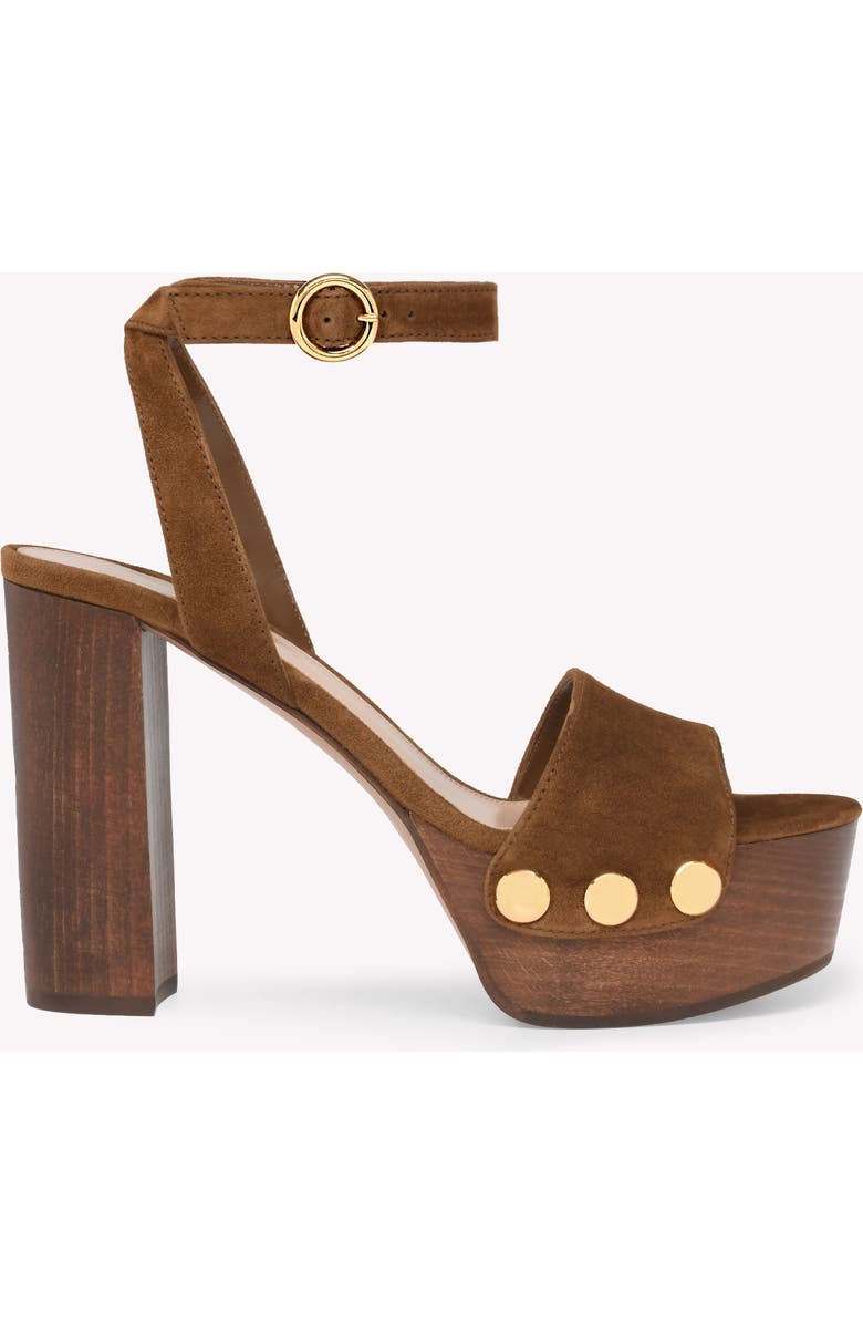 Gianvito Rossi Ardèa Sandals, Main, color, Brown Leather