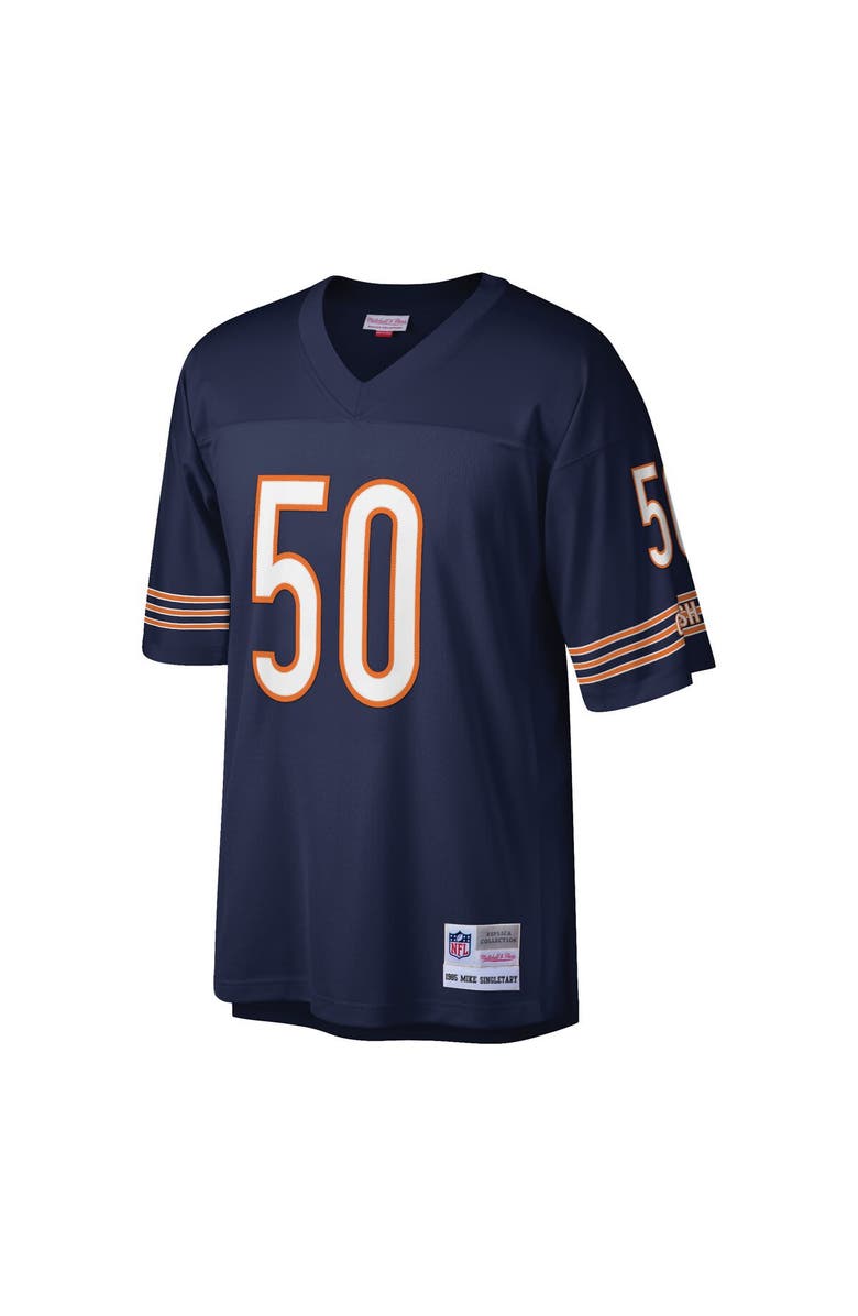 Mitchell & Ness Men's Mitchell & Ness Mike Singletary Navy Chicago Bears Retired Player Legacy Replica Jersey, Alternate, color,
