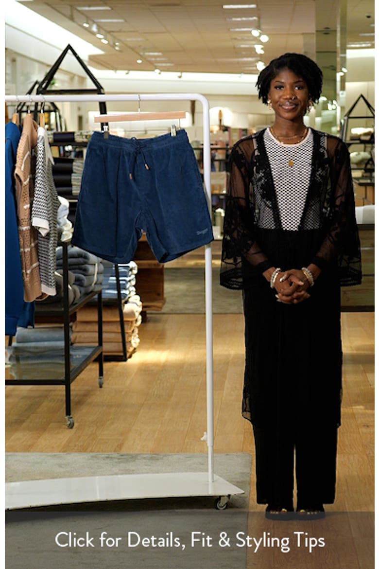 Yuma Cotton Corduroy Drawstring Shorts video