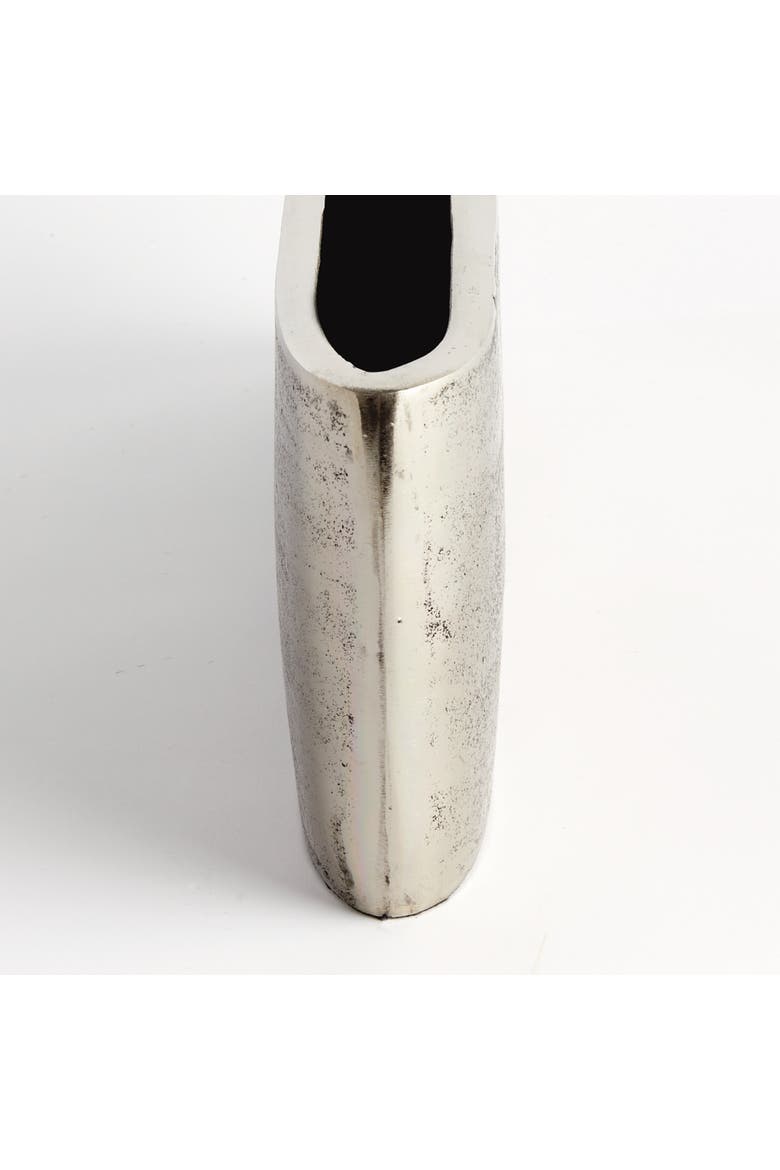 Joss Vase, Alternate, color, Silver