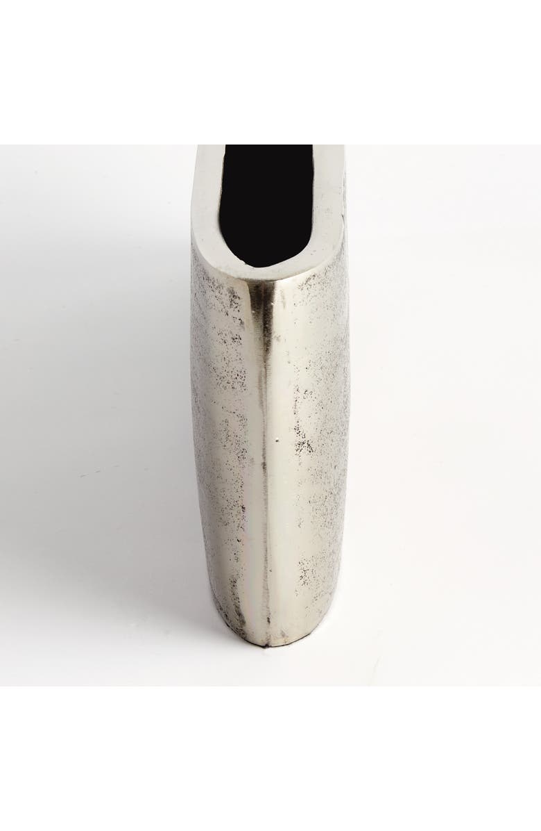 Napa Home & Garden Joss Vase, Alternate, color, Silver