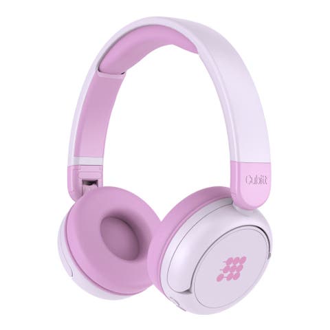 Bluetooth Headphones for Kids, Wireless , with Premium Sound Quality, Built In Microphone, 24 hours Playtime, Study Mode and Deep Bass, AUX Cord