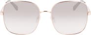 Longchamp 59mm Monogram Square Sunglasses