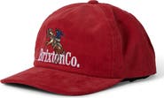 Brixton Inwood Corduroy Snapback Baseball Cap