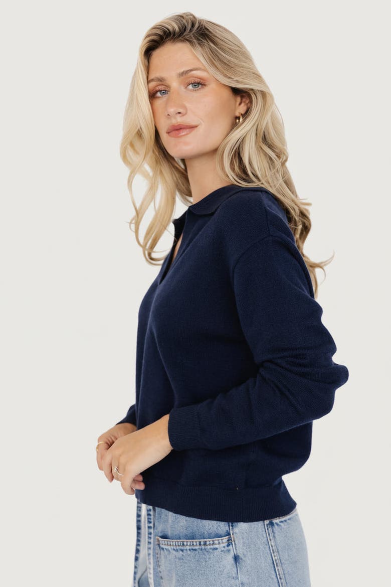 Bodhi Sweater, Alternate, color, Navy