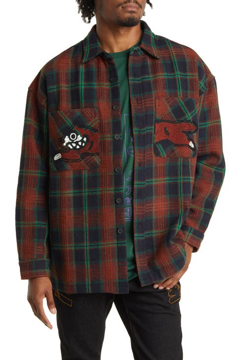 Plaid Shirt Jacket