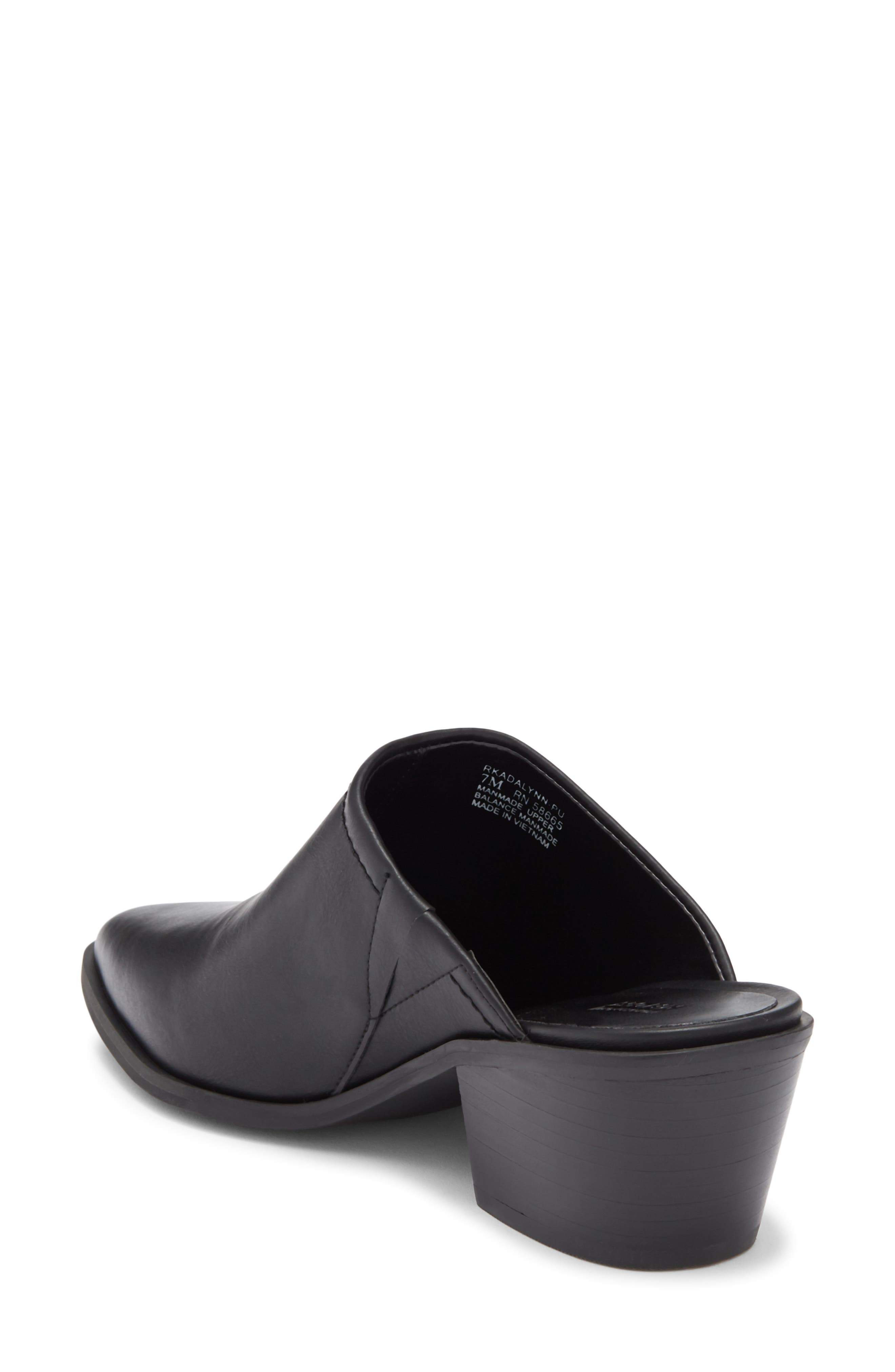 NORDSTROM RACK Adalynn Mule, Alternate, color, Black