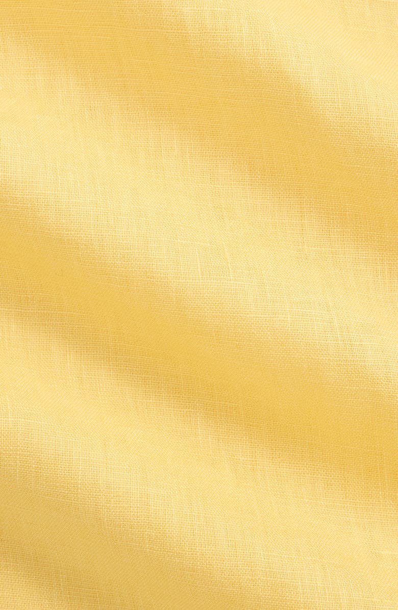 Polo Ralph Lauren Classic Fit Linen Button-Down Shirt, Alternate, color, Corn Yellow