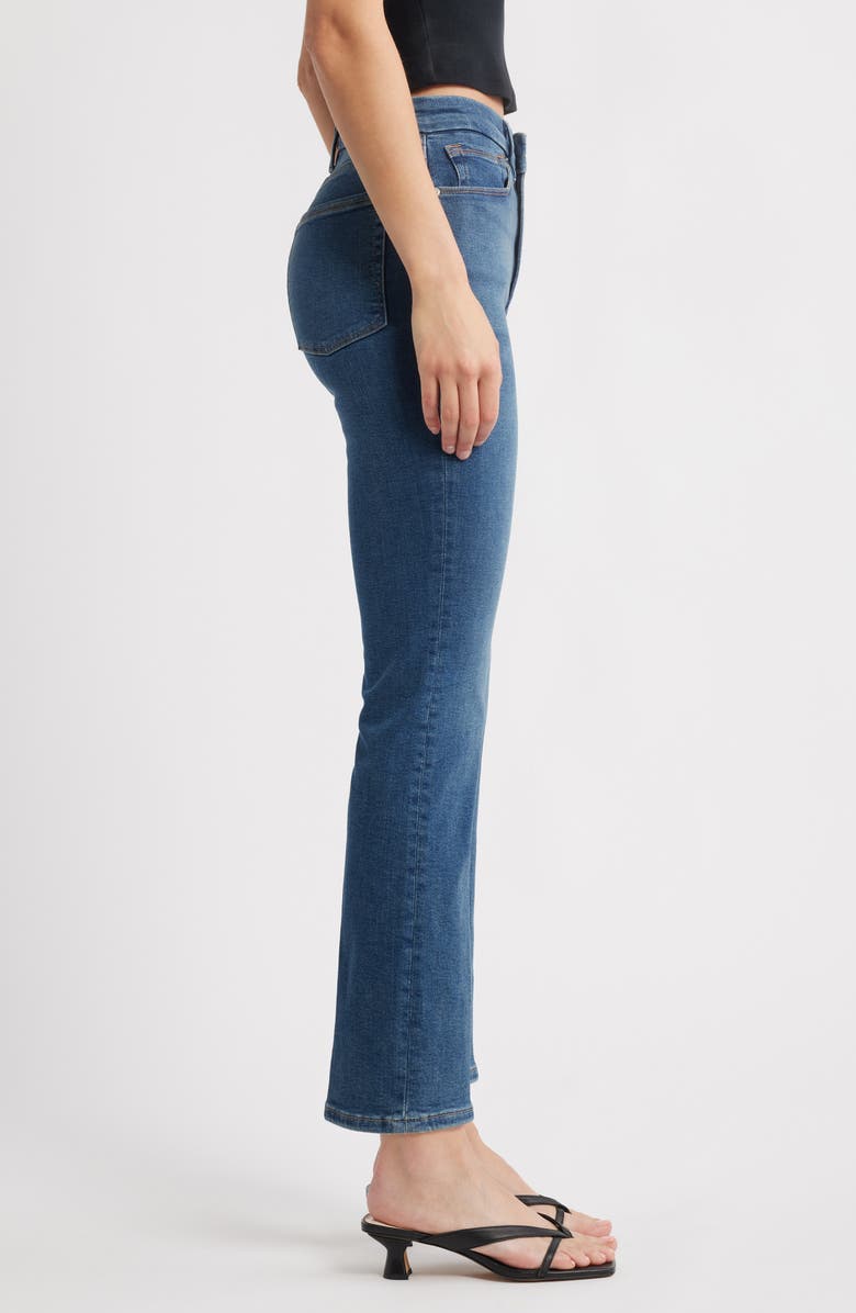 Good American Good Legs Straight Leg Jeans, Alternate, color, B004