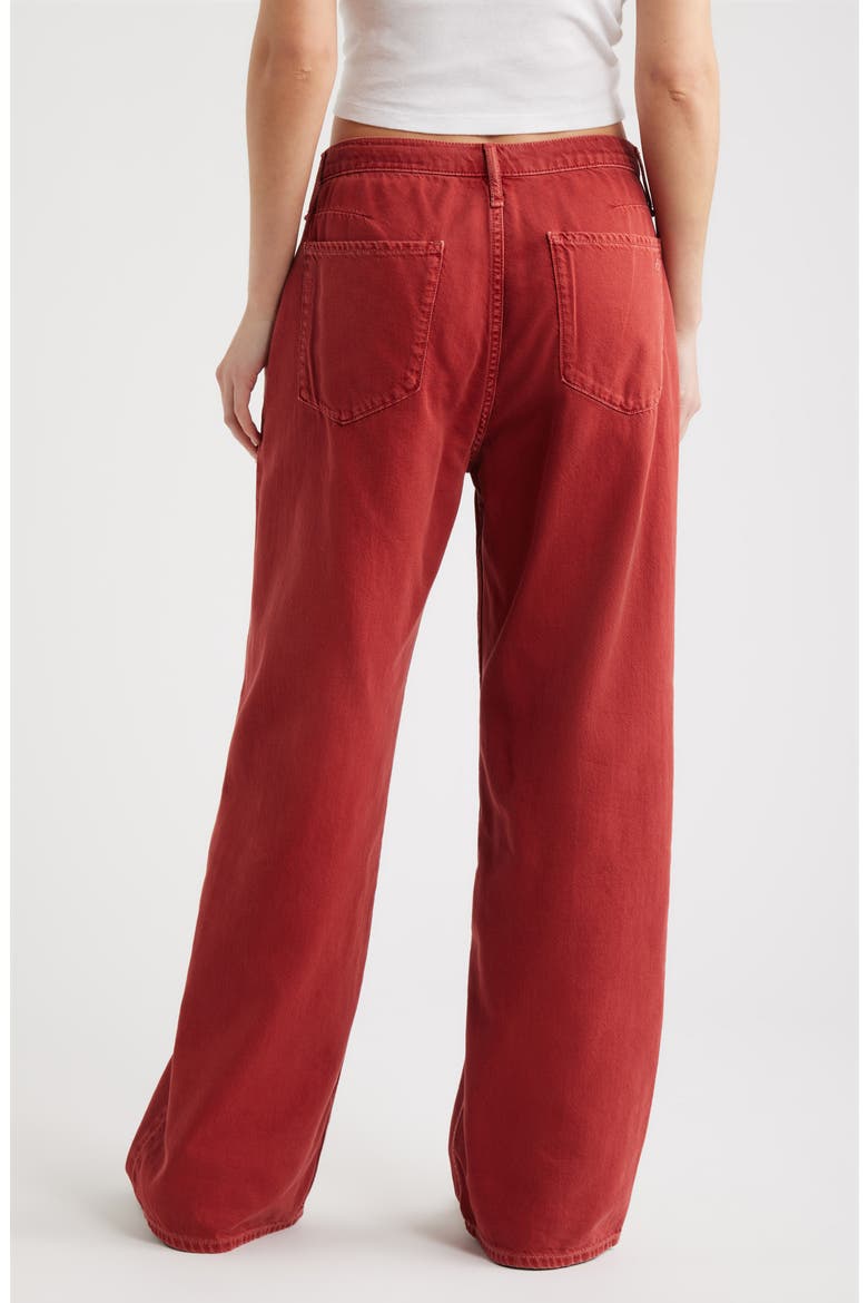Featherweight Phoebe Drawstring Wide Leg Jeans, Alternate, color, SIENNA STNE