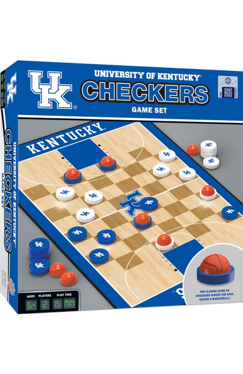 Kentucky Wildcats Checkers Board Game