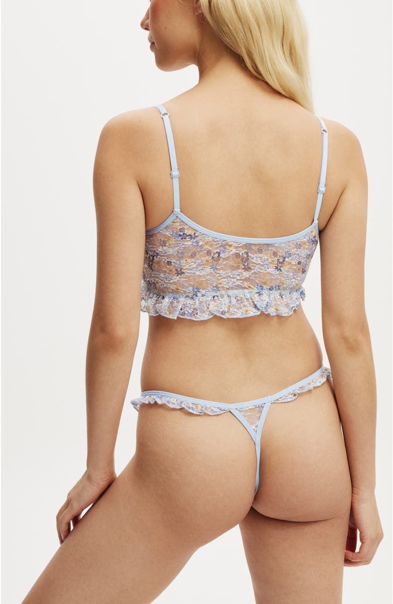 COTTON ON BODY Women's Stretch Lace Scoop Bralette, Alternate, color, 