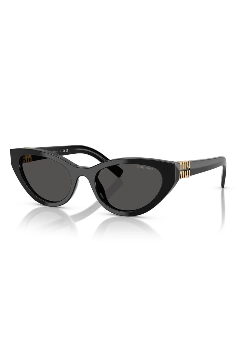Miu Miu 54mm Butterfly Sunglasses, Alternate, color, 