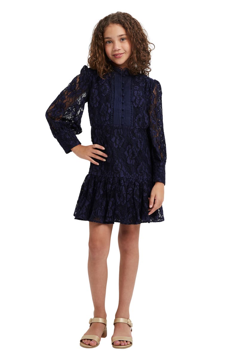 veronica beard lace dress Veronica Beard Amberg Lace Mini Dress | Dove White main image 1