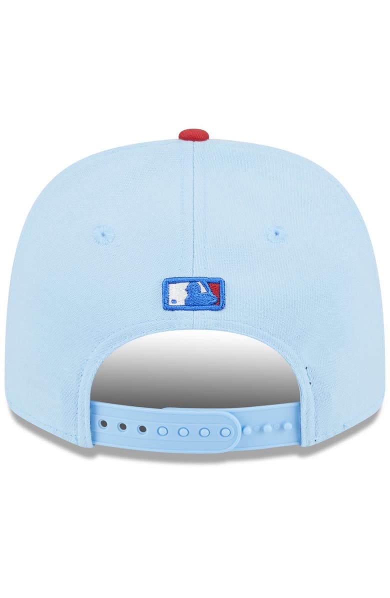 New Era Men's New Era Light Blue/Red Washington Nationals 2025 Fourth of July 9SEVENTY Adjustable Hat, Alternate, color, 