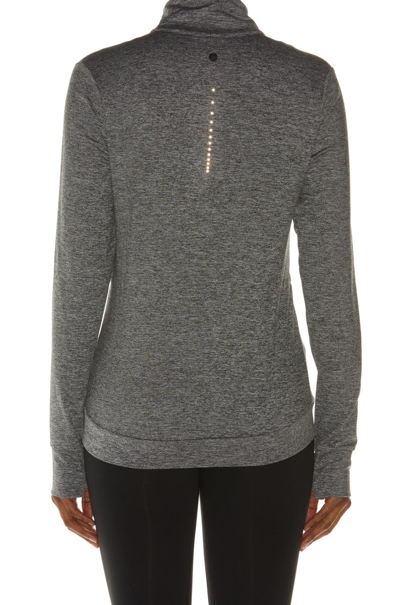 Zella Active Fleece Full Zip Jacket, Alternate, color, 