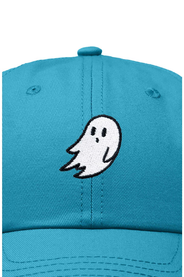 Ghost Dad Hat, Alternate, color, Teal